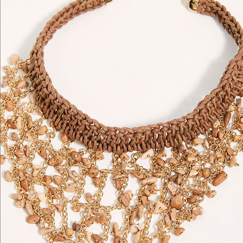 FREE PEOPLE sea of love collar necklace - Picture 2 of 8